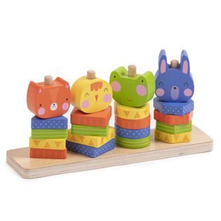 GEO STACKING ANIMALS CIRCUS- Eurekakids