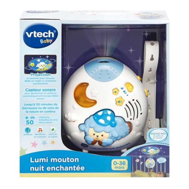 VTECH - Lumi mouton nuit enchantée bleu