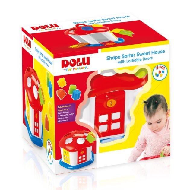 Maison des formes avec clés verrouillable - Dolu