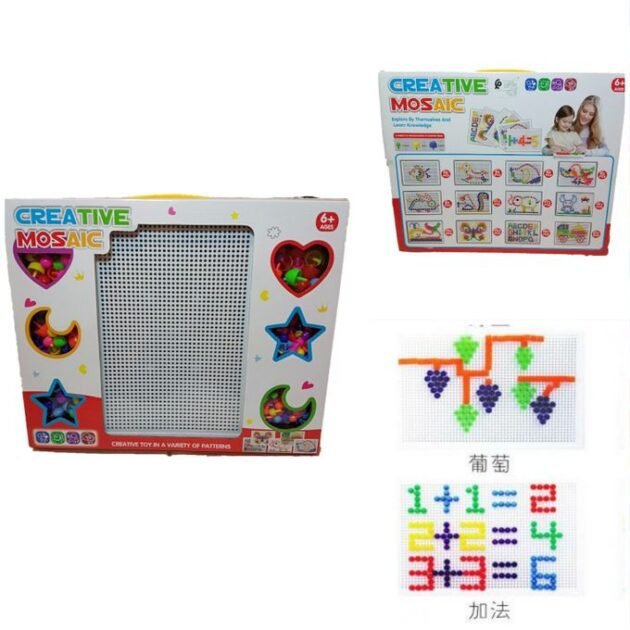 jeu Creative Mosaic en plastique