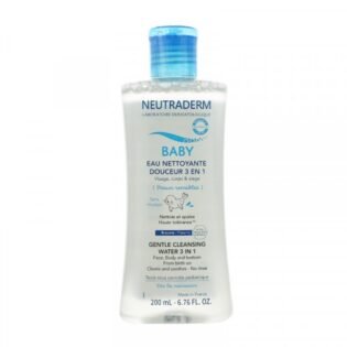 Neutraderm Baby Eau nettoyante douceur 3en1 /200ml - Gilbert
