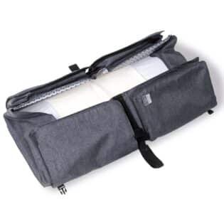 new-baby-travel-doomoo-basics-dark-grey2.jpg Sac de voyage New Baby Travel 2en1 - Doomoo