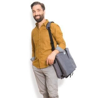 new-baby-travel-doomoo-basics-dark-grey3.jpg Sac de voyage New Baby Travel 2en1 - Doomoo