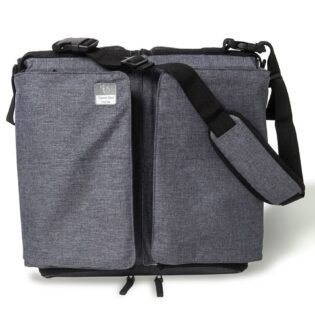 new-baby-travel-doomoo-basics-dark-grey6.jpg Sac de voyage New Baby Travel 2en1 - Doomoo