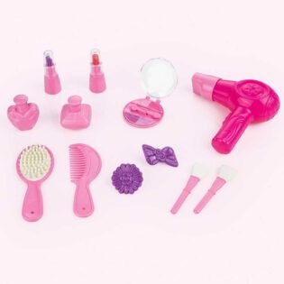 Coiffeuse de maquillage à pieds Licorne - Dolu