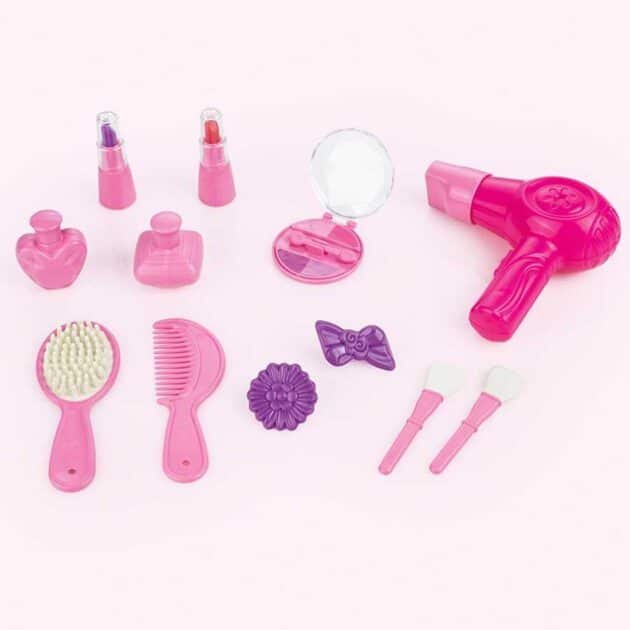 Coiffeuse de maquillage à pieds Licorne - Dolu