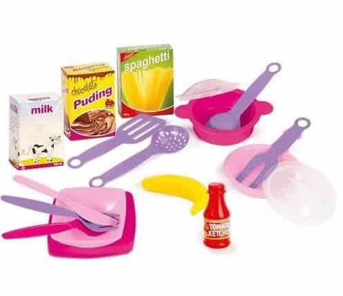 Chariot Unicorn avec set de cuisine - Dolu