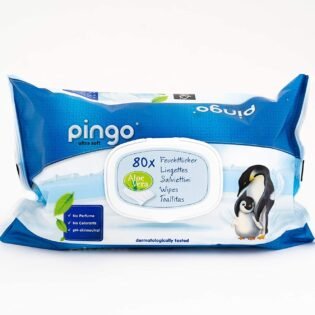 Lingettes écologiques PH Naturel pour peaux sensibles -  Pingo