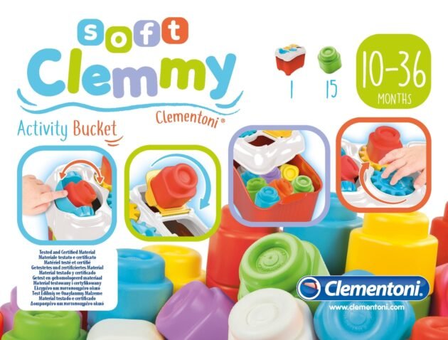 Clementoni : Ensemble de jeu clemmy souple