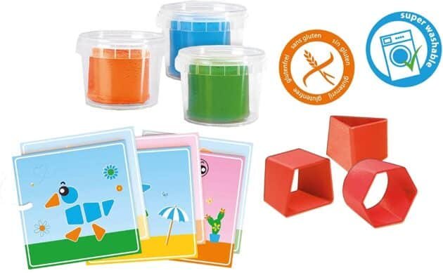 Pâte à Modeler avec emporte pièces - Ses Créative