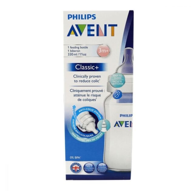 Biberon Classic+ PP 330ML anticolique - Avent-Philips