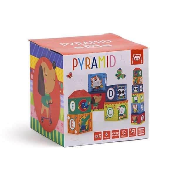 PYRAMIDE EMPILABLE CIRCUS- Eurekakids