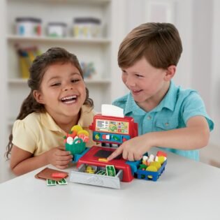 Caisse enregistreuse avec 4 pots de pâte à modeler - Play-doh