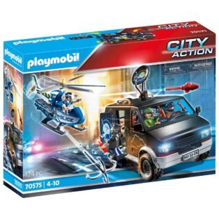 Camion de bandits et policier 70575- Playmobil