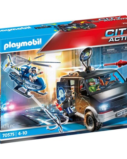 Camion de bandits et policier 70575- Playmobil