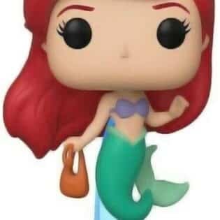 POP Heroes :Disney Little Mermaid - Ariel W/Bag - Funko Pop !