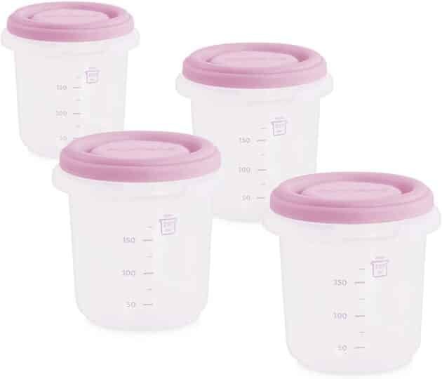 Set de 4 Pots de conservation Rose - Miniland
