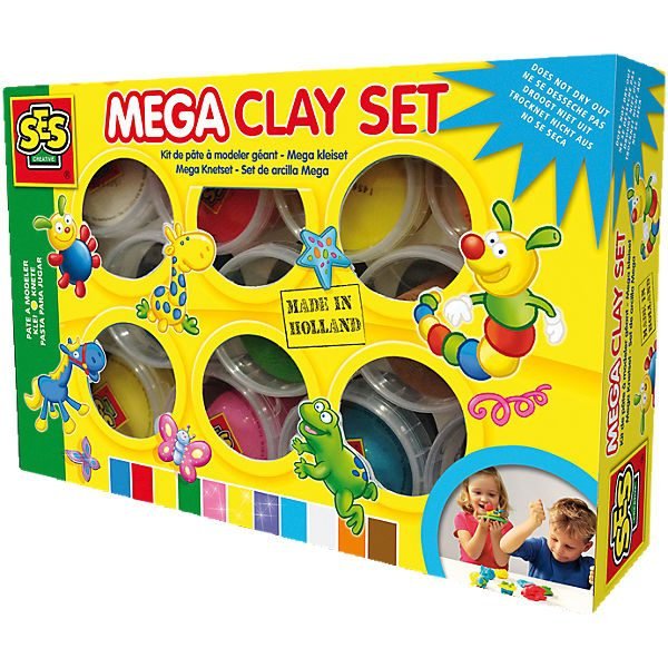 Méga Pack de pâte à Modeler - Ses Créative