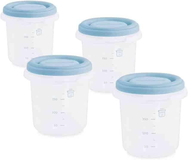 pots_conservation-lait.jpg Set de 4 Pot de conservation Bleu - Miniland