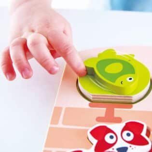 PUZZLE DYNAMIQUE EN BOIS- Eurekakids