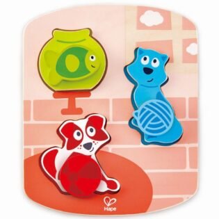 PUZZLE DYNAMIQUE EN BOIS- Eurekakids