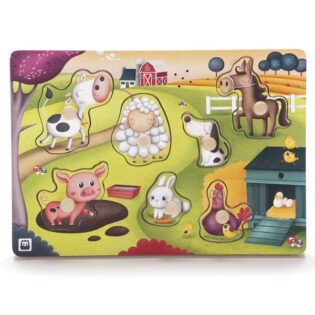 Puzzle Musical Animaux de la ferme- Eurekakids