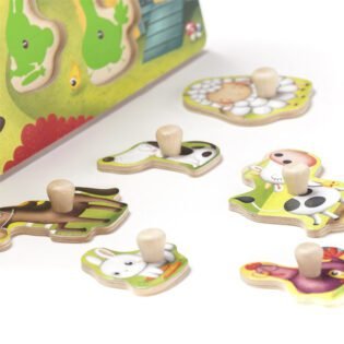 Puzzle Musical Animaux de la ferme- Eurekakids