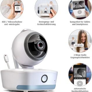 IP BabyCam  babyphone 330° - Reer