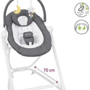 Transat en hauteur Compact'Up - Moonlight - Badabulle