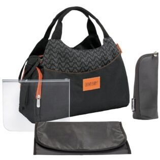 Badabulle : Sac à langer Multipocket noir