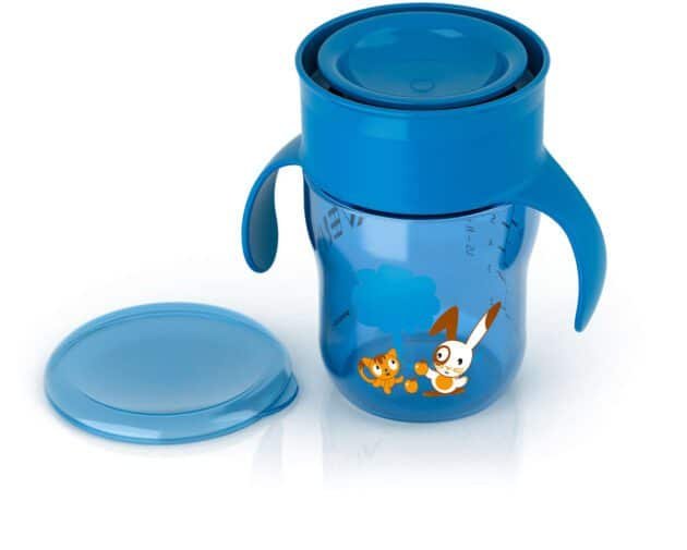 Avent : tasse Grown Up d'apprentissage anti fuites 360°
