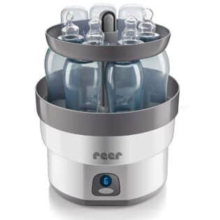 Reer : Stérilisateur vapeur VapoMax, gris/blanc