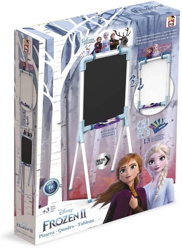 tableau-reine-des-neiges-chicos.jpg Tableau 2 en 1 Reine des neiges - CHICOS