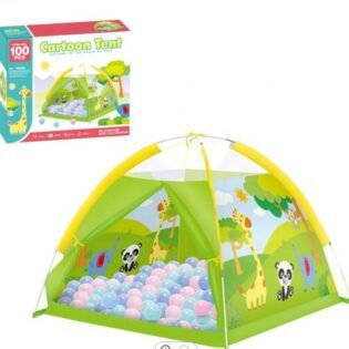 Cartoon Tent + 100 balles
