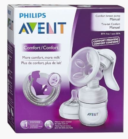 tire_lait_manuel_avent_maroc.jpg Philips AVENT Tire Lait Natural Manuel avec biberon 125ml