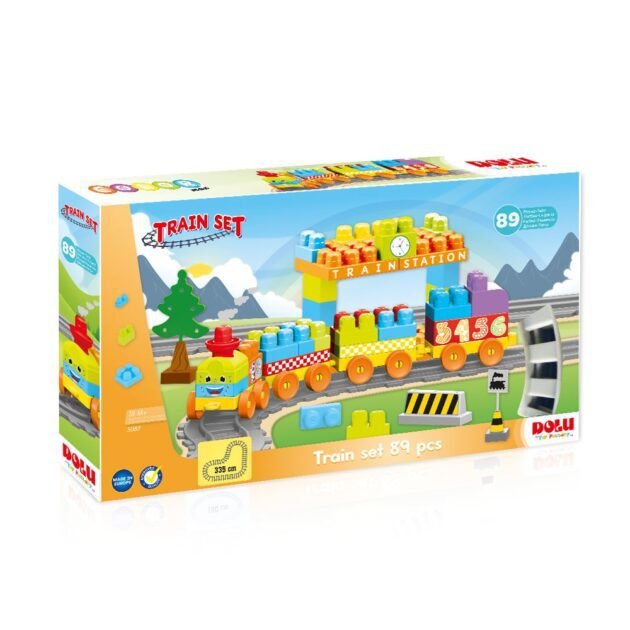 Set de train d'éveil de 89 pieces - Dolu