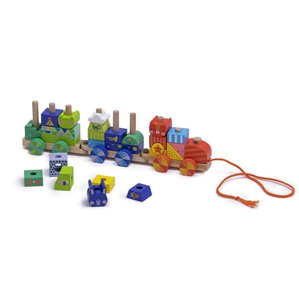 TRAIN BLOCKS CIRCUS- Eurekakids