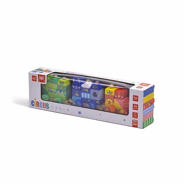 TRAIN BLOCKS CIRCUS- Eurekakids