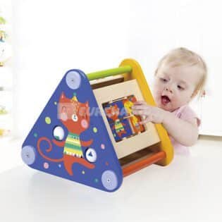 Triangle Multiactivités en bois Circus - 10m+- Eurekakids