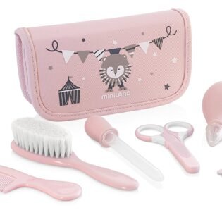 Trousseau de Soins Baby Kit Rose 0m+ - Miniland
