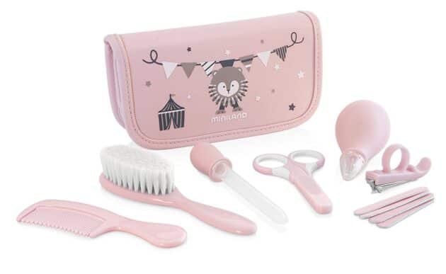 Trousseau de Soins Baby Kit Rose 0m+ - Miniland