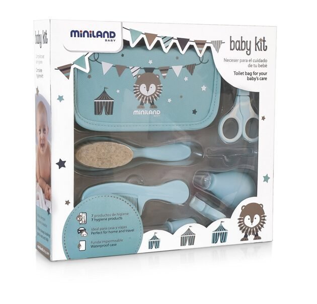 trousse-soin-bebe-1.jpg Trousseau de Soins Baby Kit Bleu 0m+ - Miniland