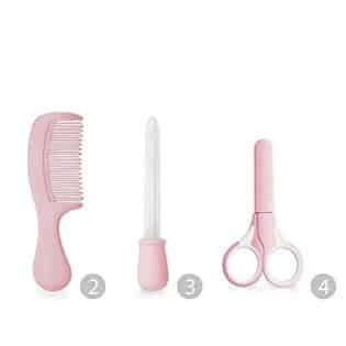 Trousseau de Soins Baby Kit Rose 0m+ - Miniland