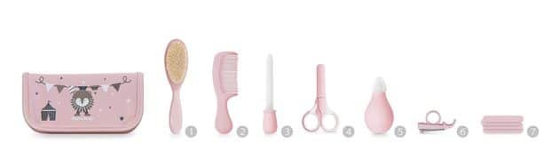 Trousseau de Soins Baby Kit Rose 0m+ - Miniland