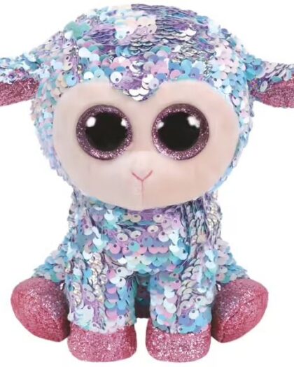 Peluche sequins Tulip le mouton 15 cm - Flippables Small