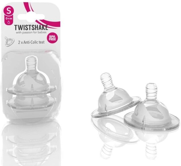 Tétine Anti-colic Débit S 0m+ Twistshake