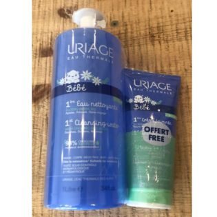 Offre 1ère Eau Nettoyante 1L + Crème Lavante 200ml Offerte - Uriage