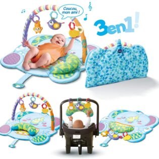 Mon Tapis Musical Éléphanteau Évolutif / 0-3 Ans – Vtech