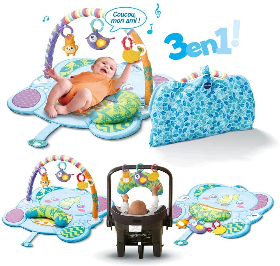 Mon Tapis Musical Éléphanteau Évolutif / 0-3 Ans – Vtech
