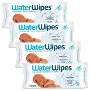 Pack lingettes bebe 4x60 unite - Waterwipes